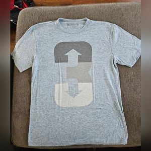 Baseballism 3 up 3 down tshirt, size large